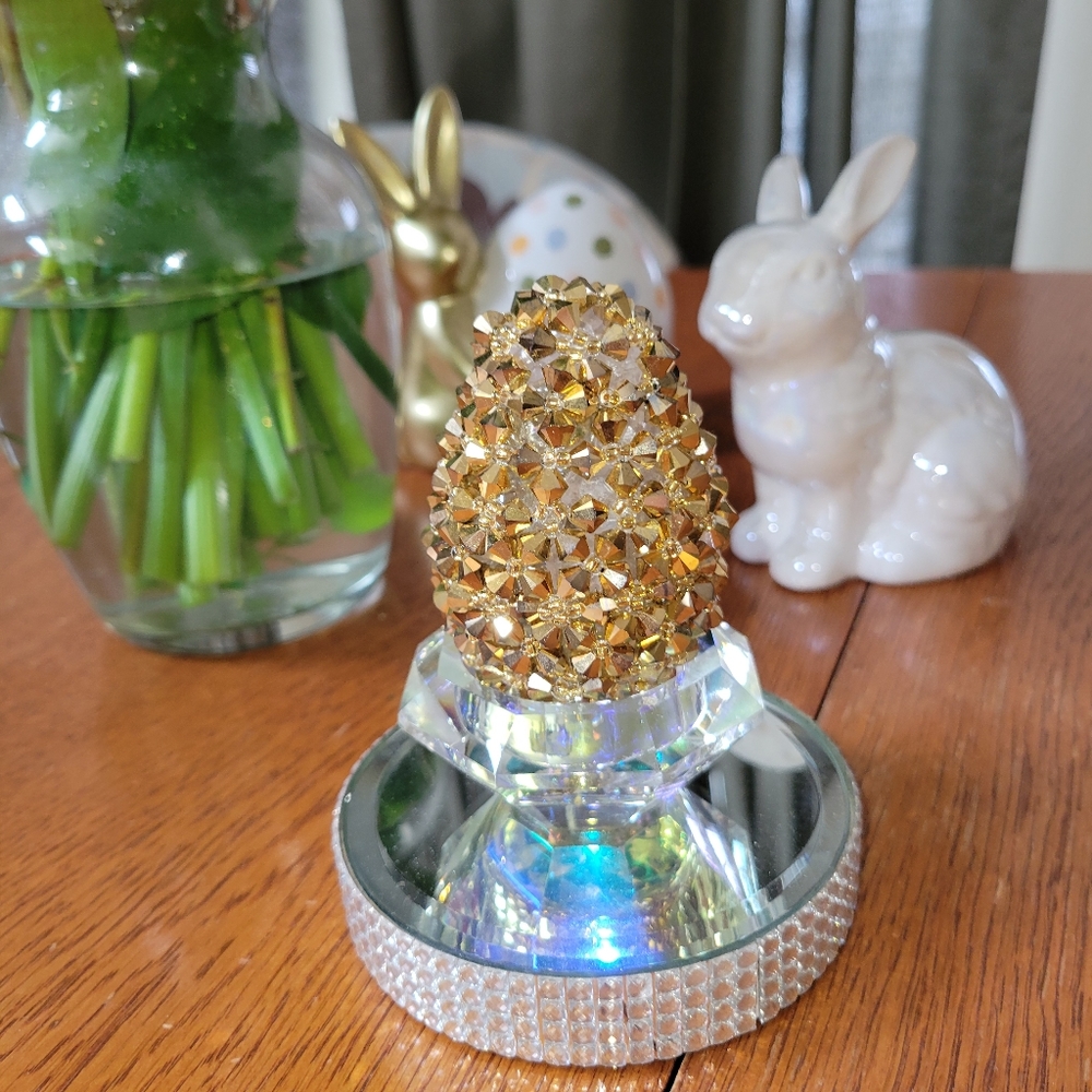 "Faberge" style Swarovski Egg